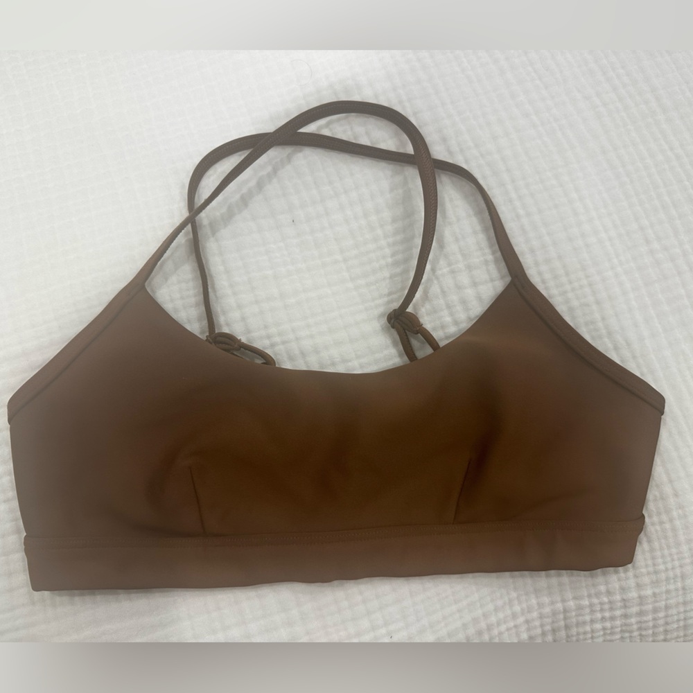 Alo Airlift bra chocolate brown